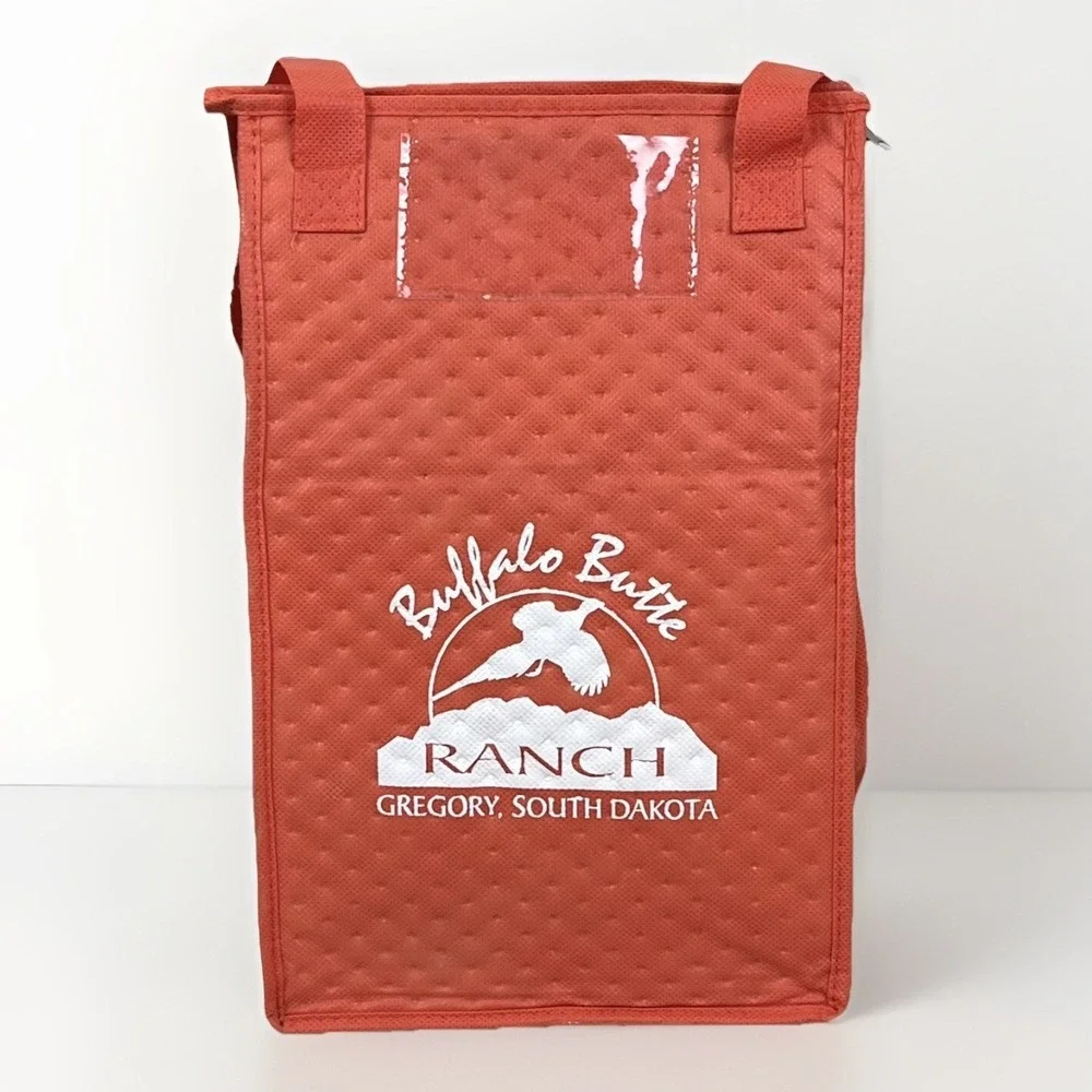 Buffalo Butte Ranch Lunch Bag Insulated Packable Gregory South Dakota Gag Gift